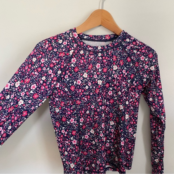 Lands End Kids Floral Two Piece Set - Picture 3 of 8